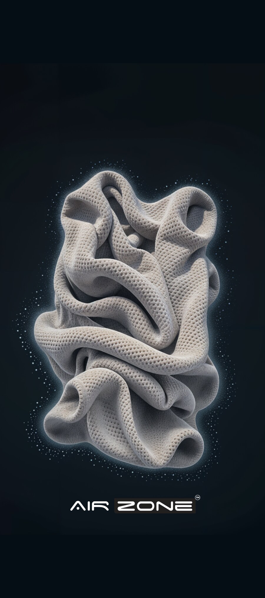 An athlete in ventilated knit — the Air Zone story.